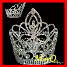 Красота Круглая бриллиантовая корона для девочек